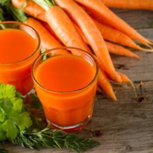 Freshly Made Carrot Juice